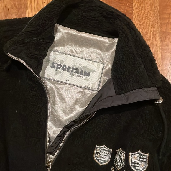 Sportalm Kitzbuhel 3/4 Fleece Zip Up. Fully Lined Made in EU Size 34 US Sz S. - Picture 6 of 9